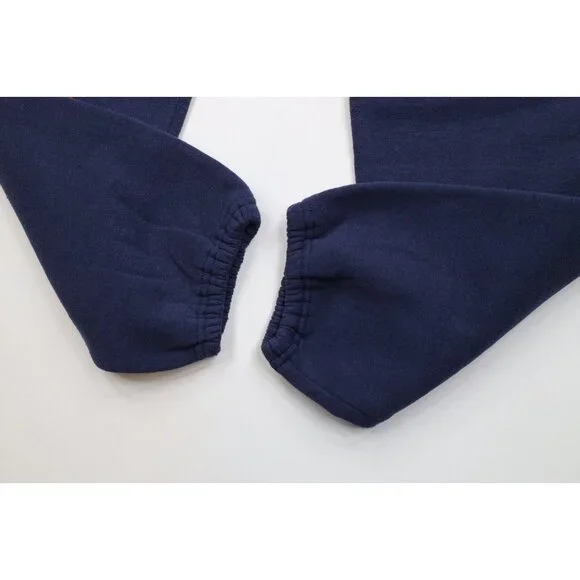 Vtg 90s Streetwear Mens Large Faded Apple Fruit Cuffed Sweatpants Joggers USA